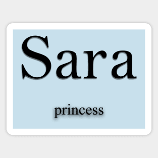 Sara Name meaning Magnet